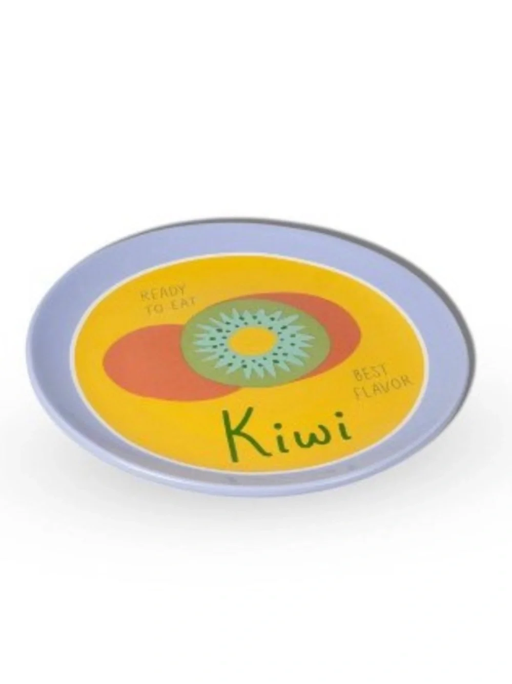 Kiwi Fruit Ceramic Decorative Plate Target Bullseye Playground Spring 2026
